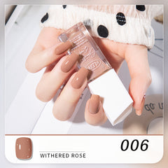 Glossy Water-Based Peelable Nail Polish – Quick-Dry, No-Bake