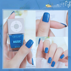 Odor-Free Peel-Off Quick-Dry Water-Based Nail Polish – No Bake Needed