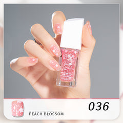 Glossy Water-Based Peelable Nail Polish – Quick-Dry, No-Bake