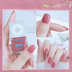 Odor-Free Peel-Off Quick-Dry Water-Based Nail Polish – No Bake Needed