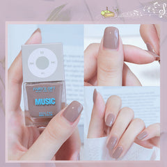 Odor-Free Peel-Off Quick-Dry Water-Based Nail Polish – No Bake Needed