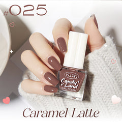 Peel-Off Nontoxic Quick-Dry Nude Sheer Glitter Water-Based Nail Polish