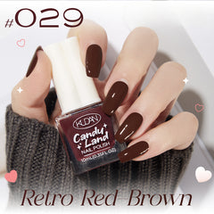 Peel-Off Nontoxic Quick-Dry Nude Sheer Glitter Water-Based Nail Polish