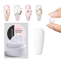 Nail art extension gel not stick to hands poly gel LM171-02