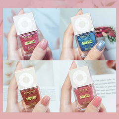 Odor-Free Peel-Off Quick-Dry Water-Based Nail Polish – No Bake Needed