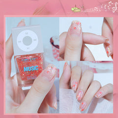 Odor-Free Peel-Off Quick-Dry Water-Based Nail Polish – No Bake Needed