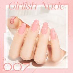 12ml Nude Transparent Peelable Nail Polish – Water-Based, Quick-Dry, Long-Lasting