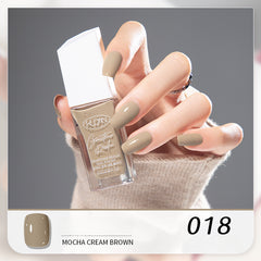 Glossy Water-Based Peelable Nail Polish – Quick-Dry, No-Bake