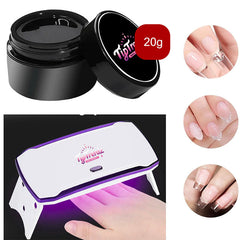 Solid Nail Gel Glue for Press On Nails And Soft Gel Nail Tips T-4