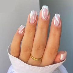 24pcs/Set Press On Nails XNMY120