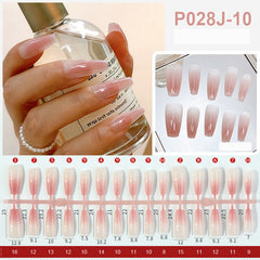24pcs/set Press on nails P028J-4