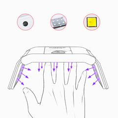 36W 12LEDs led UV Lamp Magnetic Attraction Smart Sensor
