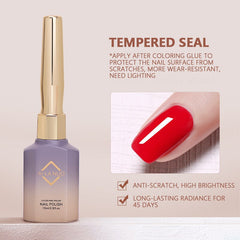 Top coat 15ml Tempered seal
