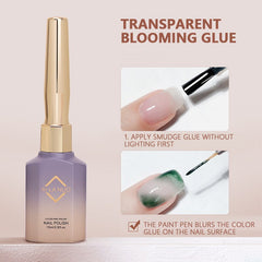 Top coat 15ml Transparent blooming glue