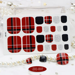 Toe Nail Art Wrap ZXJ-007