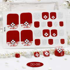 Toe Nail Art Wrap ZXJ-006