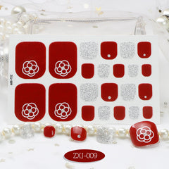 Toe Nail Art Wrap ZXJ-009