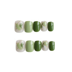 24pcs/Set Press On Nails CU2301