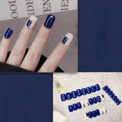 Nnatural & Flexible Press On Nails 24PCS/set HS-501 best seller