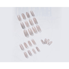 Cat Eye Press On Nail 24pcs/set JP832