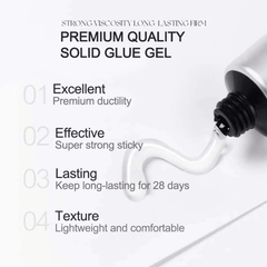 TipTrendz' 4th Gen MaxWeight Nail Glue - Odorless, Extra Strength, Long-Lasting