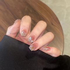 Natural & Flexible Press On Nails 24PCS/set HS-407