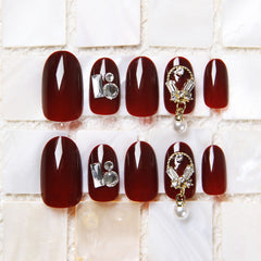 Press On Nail 24pcs/set S716