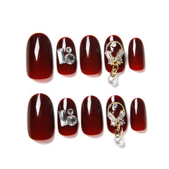 Press On Nail 24pcs/set S716