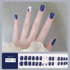 Nnatural & Flexible Press On Nails 24PCS/set HS-501 best seller