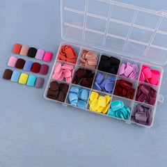 15 Colors 360pcs /Set Press On Nails 24pcs/Color FN20