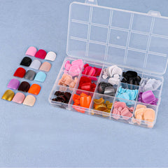 15 Colors 360pcs /Set Press On Nails 24pcs/Color teo-FN09