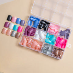 12 Colors288pcs /Set Press On Nails 24pcs/Color jfm-07