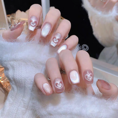 10pcs/Set Press On Nails QRJ1