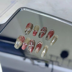 10pcs/Set Press On Nails CDJ542-32