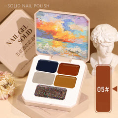 5 Color Solid Nail Gel 5