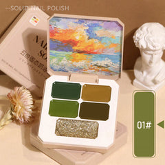 5 Color Solid Nail Gel 1