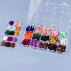 15 Colors 360pcs /Set Press On Nails 24pcs/Color teo-FN10