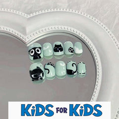 Mini Press On Nails 24pcs/Set K005