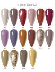 16 Colors Solid Nail Gel CL10