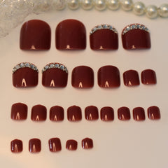 Press On Toenails Set False Nails 24pcs/set L1030