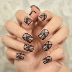 24pcs/set Press on nails L6423