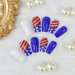 24pcs/Set Press On Nails L6500