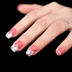 24pcs/set Press on False Nails L6570