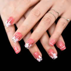 24pcs/set Press on False Nails L6570