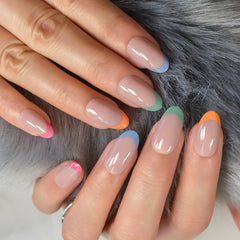 24pcs/set Press on False Nails L6580