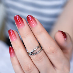 24pcs/set Press on False Nails L6594