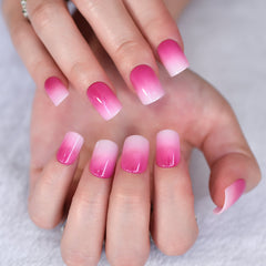 24pcs/set Press on False Nails L6595 EC-L6595