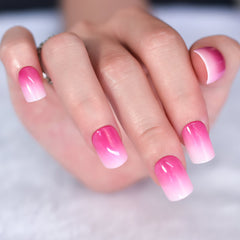 24pcs/set Press on False Nails L6595 EC-L6595