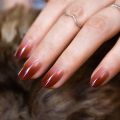 24pcs/set Press on False Nails L6596 EC-L6596