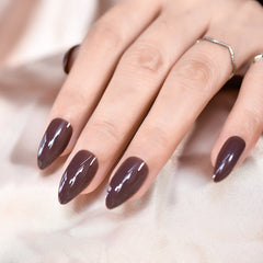 24pcs/Set Press On Nails L6630